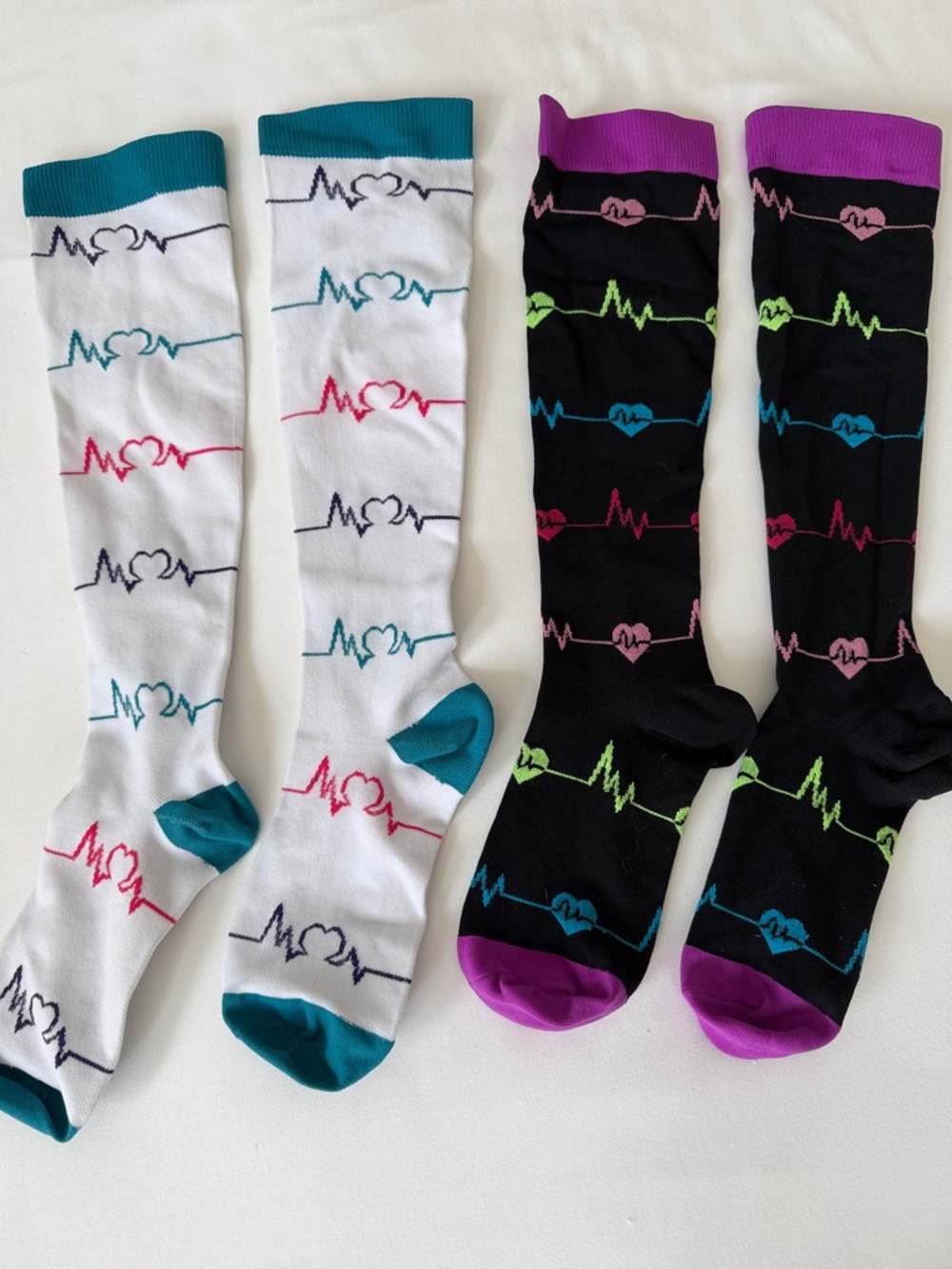 Compression Socks 2 Pairs NWOT